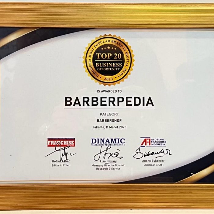 20 Teratas Brand Barbershop Barberpedia Di Indonesia